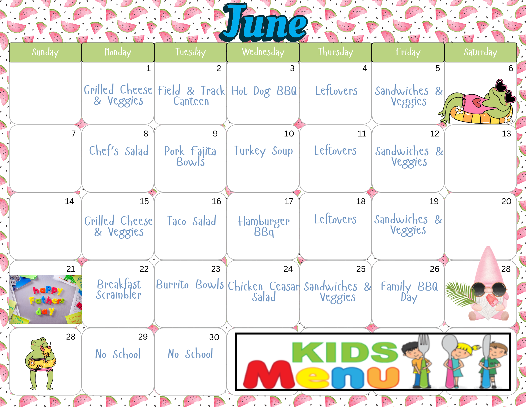 June food